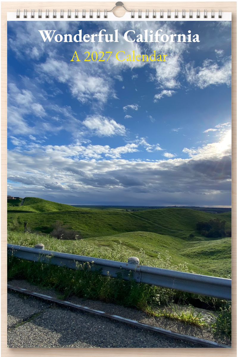 Wonderful California: A 2027 Calendar