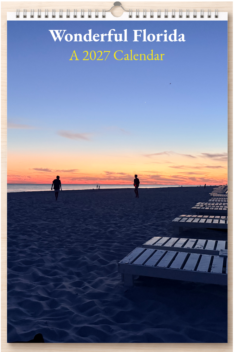 Wonderful Florida: A 2027 Calendar