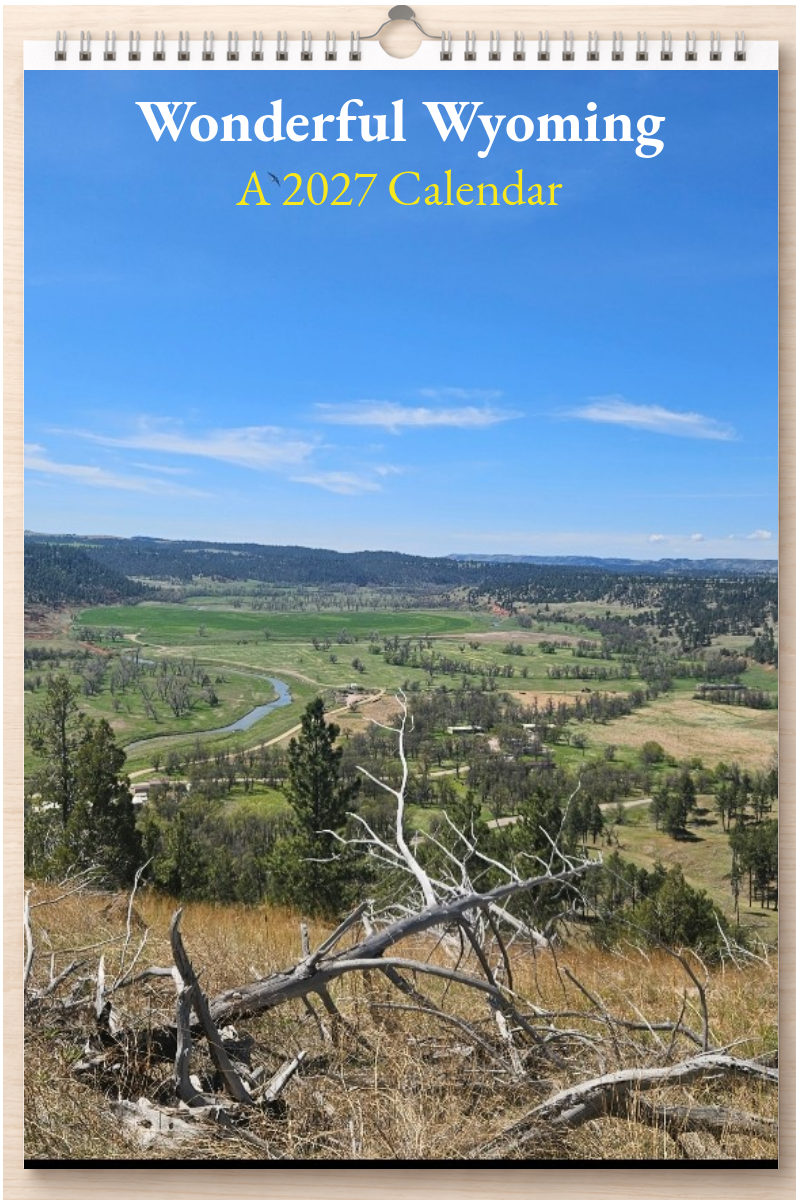 Wonderful Wyoming: A 2027 Calendar