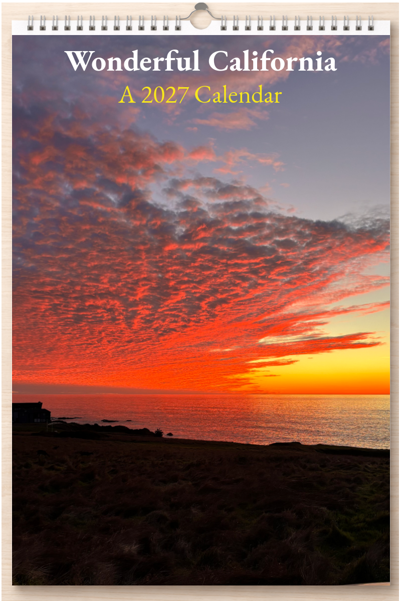 Wonderful California: A 2027 Calendar