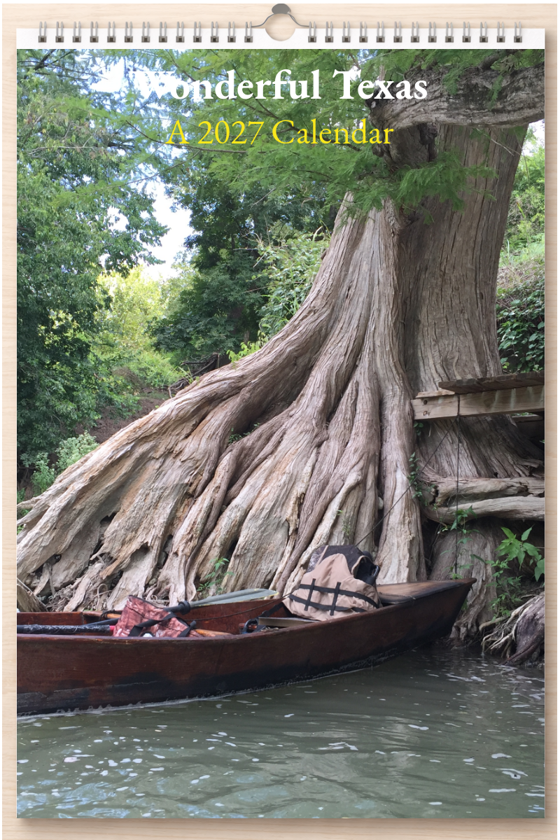 Wonderful Texas: A 2027 Calendar