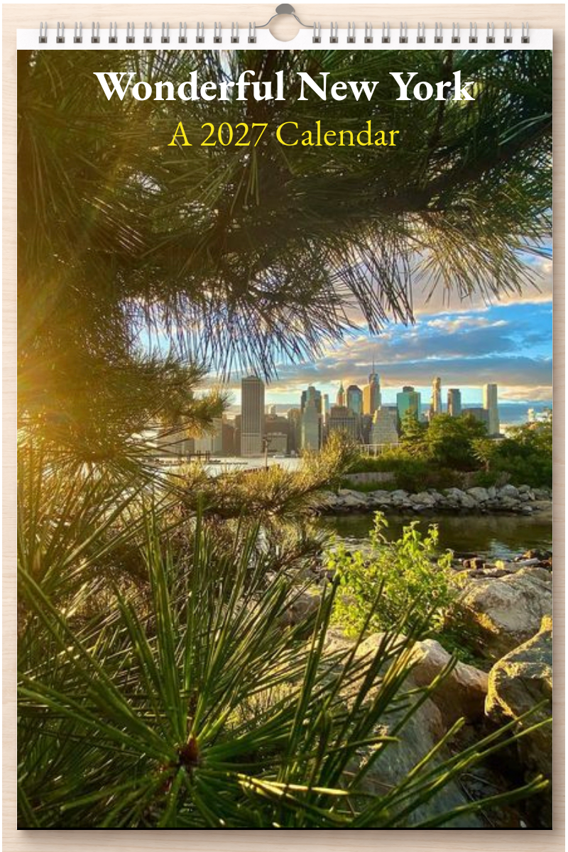 Wonderful New York: A 2027 Calendar