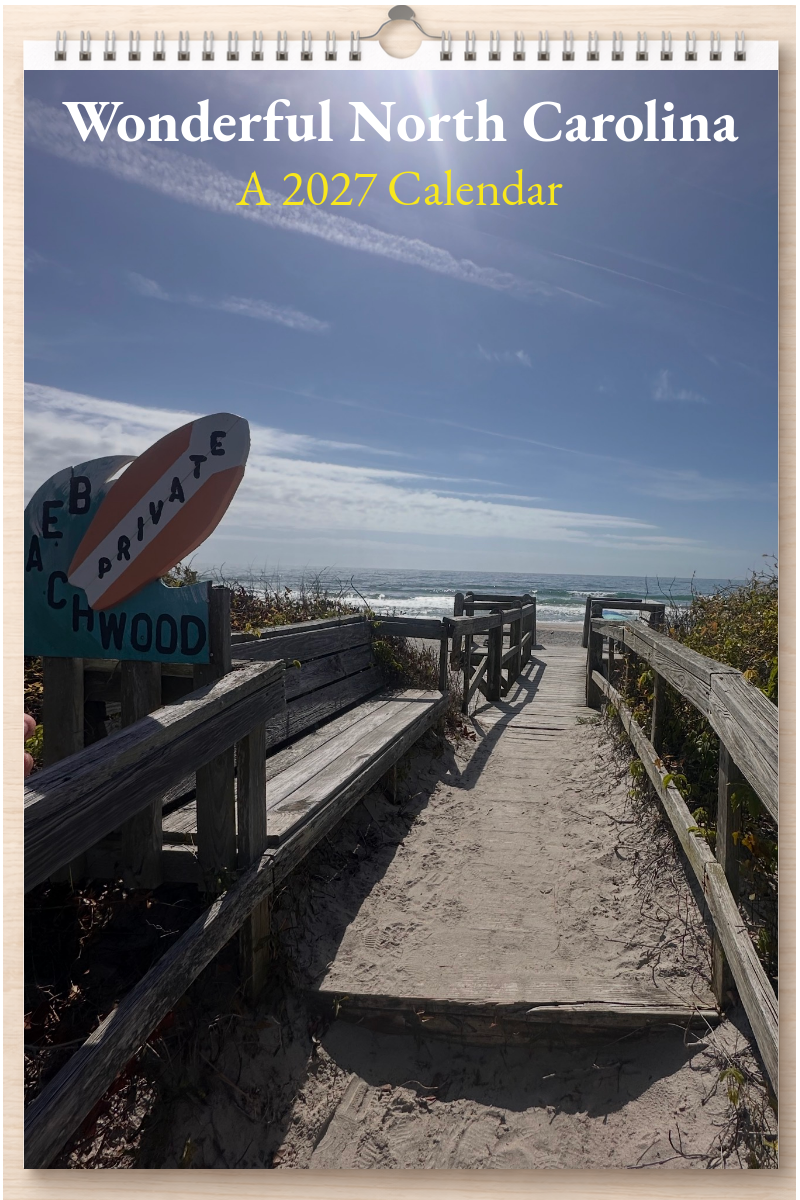 Wonderful North Carolina: A 2027 Calendar