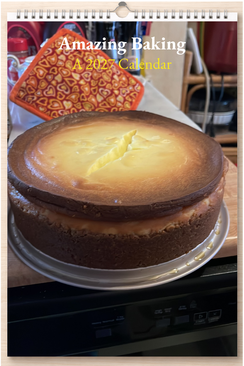 Amazing Baking: A 2027 Calendar