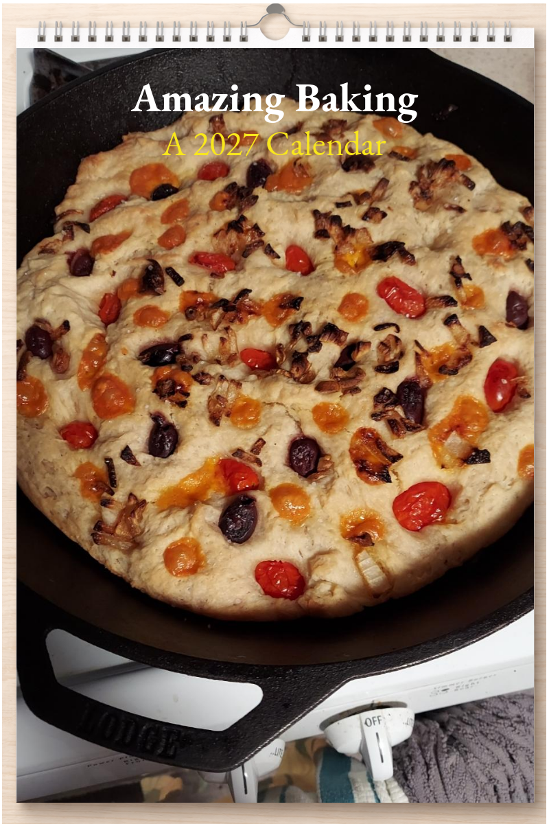 Amazing Baking: A 2027 Calendar