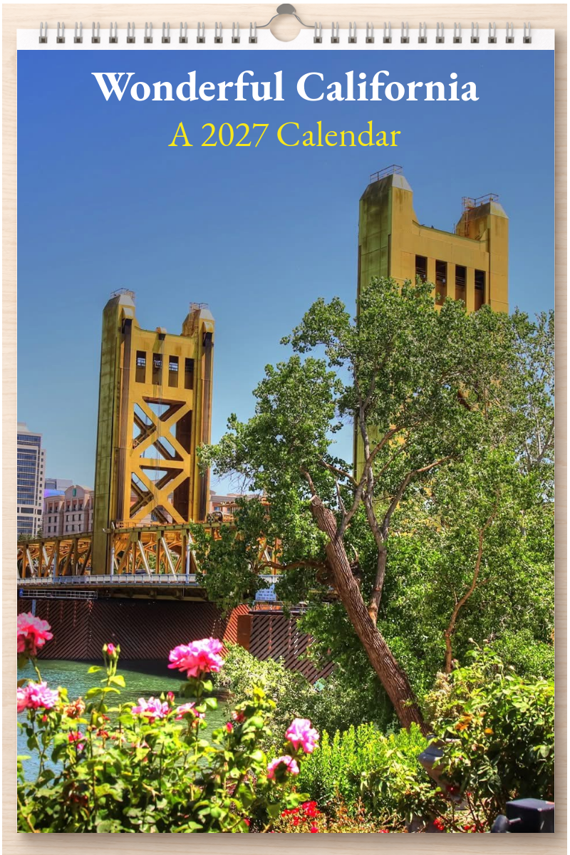 Wonderful California: A 2027 Calendar