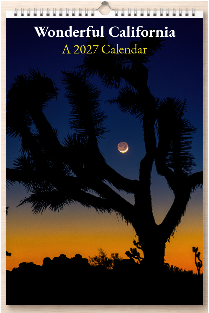 Wonderful California: A 2027 Calendar