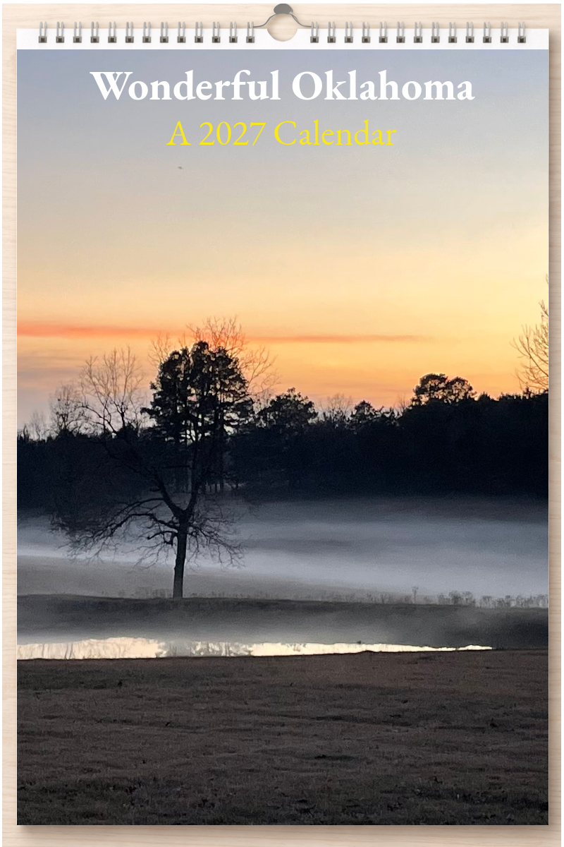 Wonderful Oklahoma: A 2027 Calendar