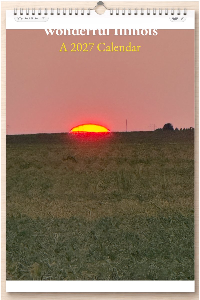 Wonderful Illinois: A 2027 Calendar