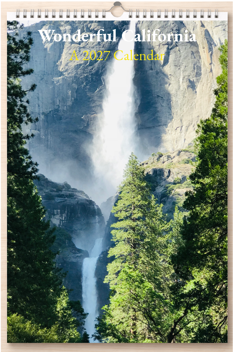 Wonderful California: A 2027 Calendar
