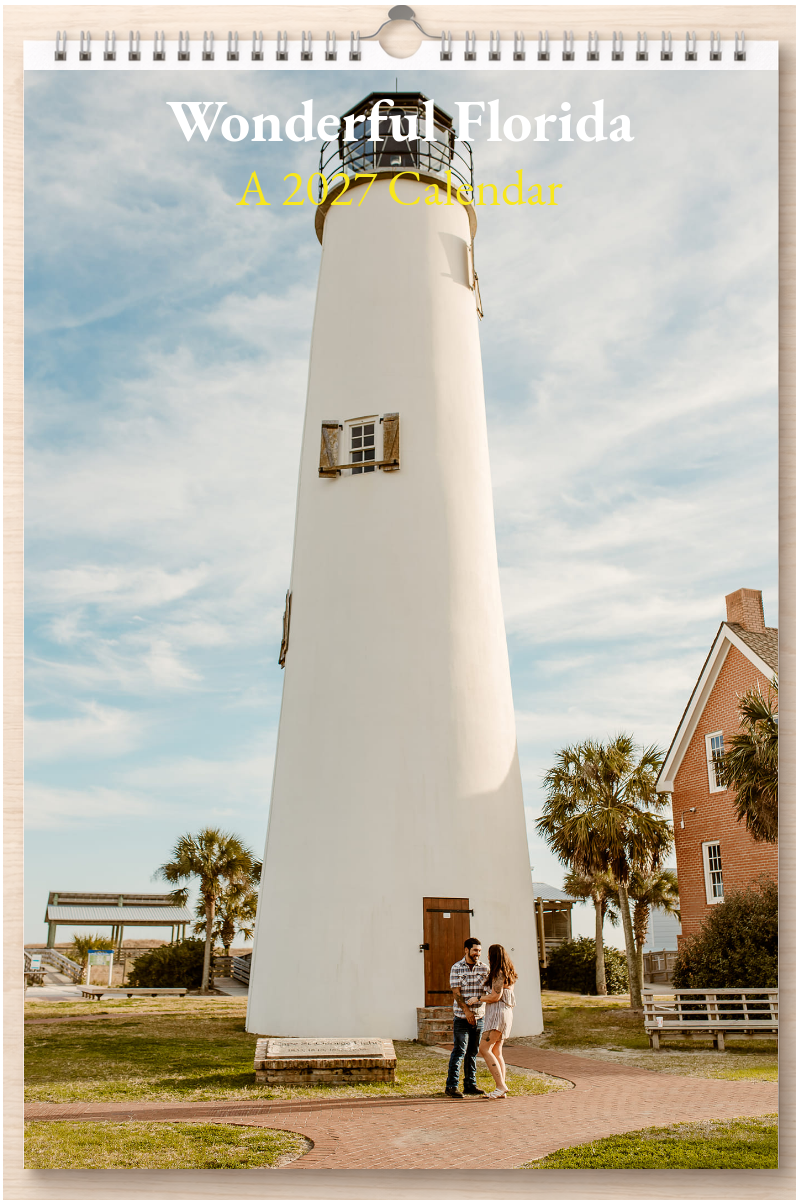 Wonderful Florida: A 2027 Calendar