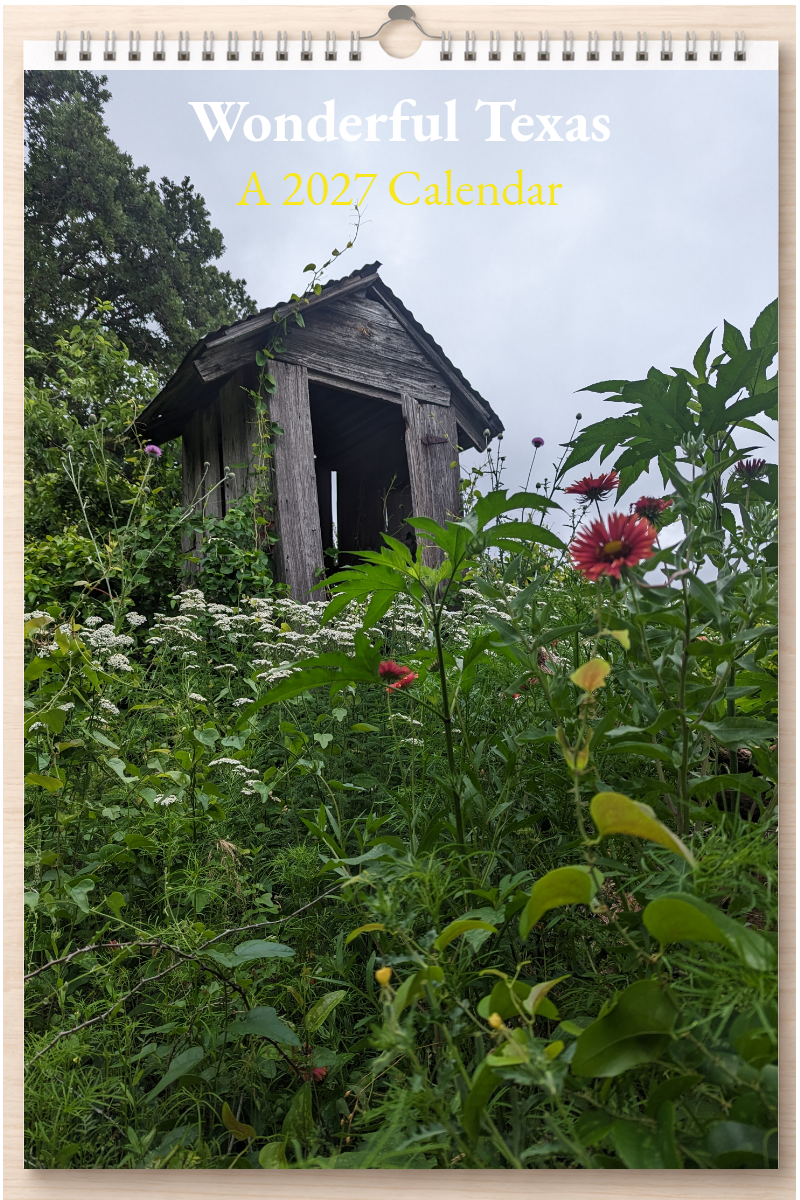 Wonderful Texas: A 2027 Calendar