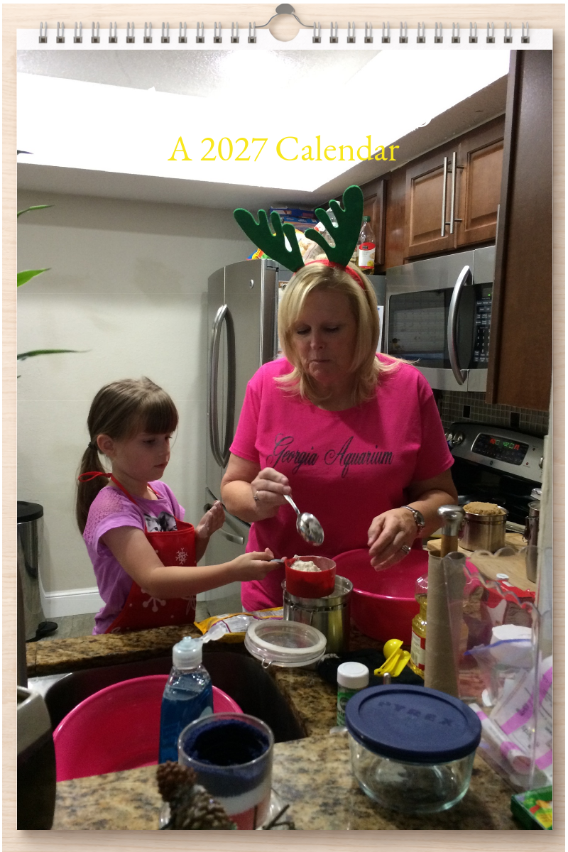Amazing Baking: A 2027 Calendar