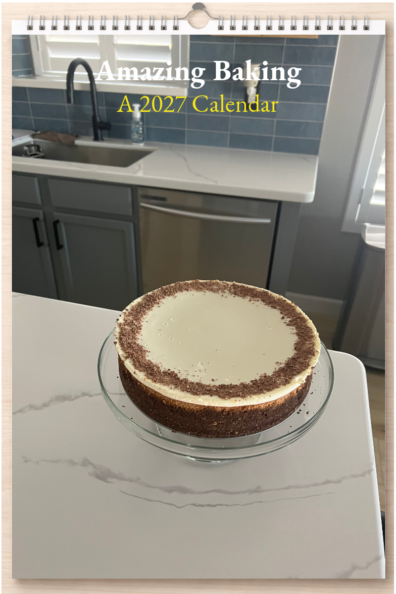 Amazing Baking: A 2027 Calendar