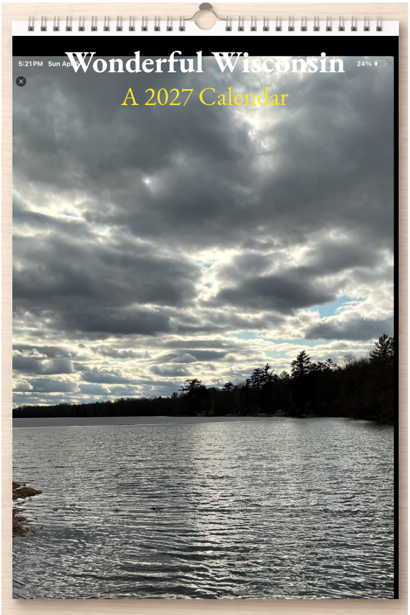 Wonderful Wisconsin: A 2027 Calendar