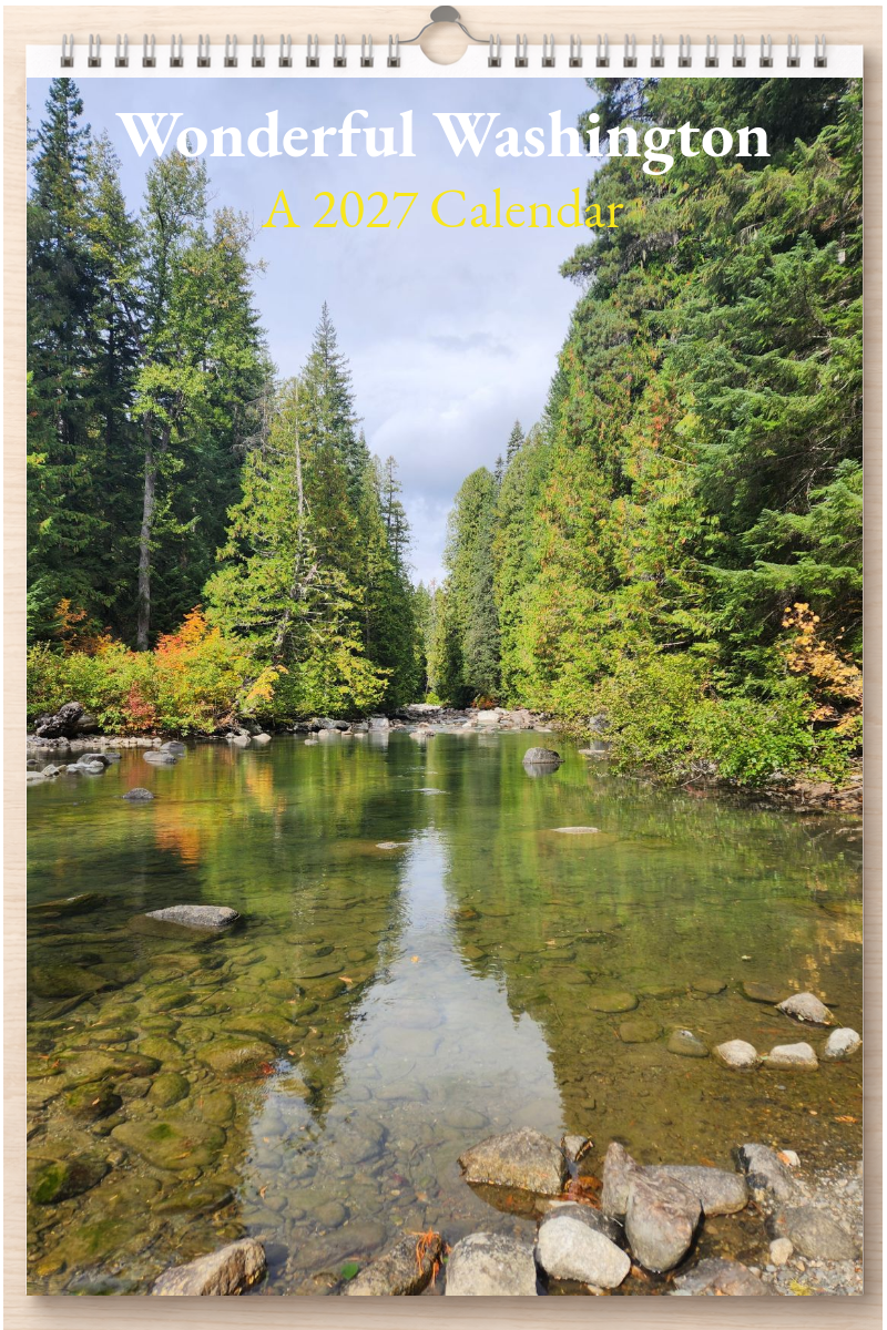 Wonderful Washington: A 2027 Calendar