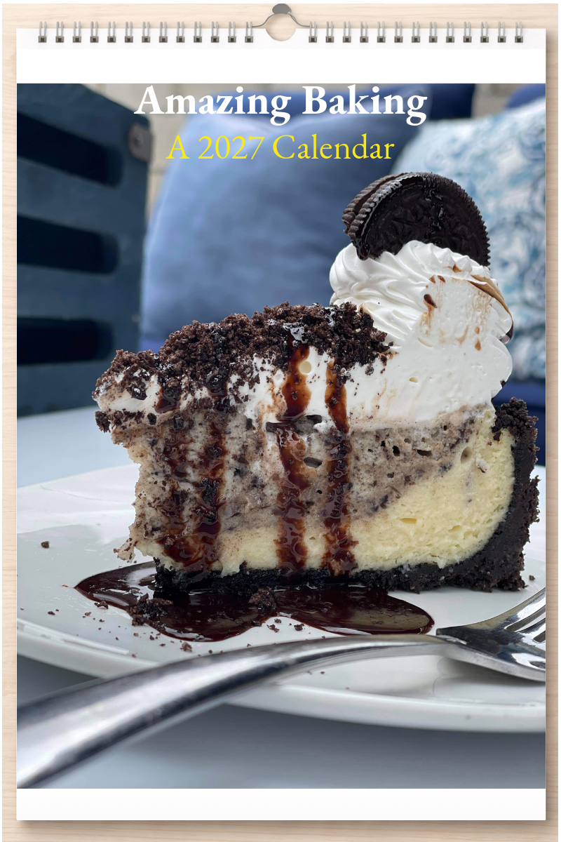 Amazing Baking: A 2027 Calendar