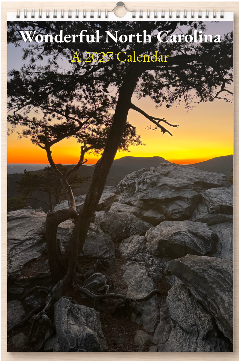 Wonderful North Carolina: A 2027 Calendar