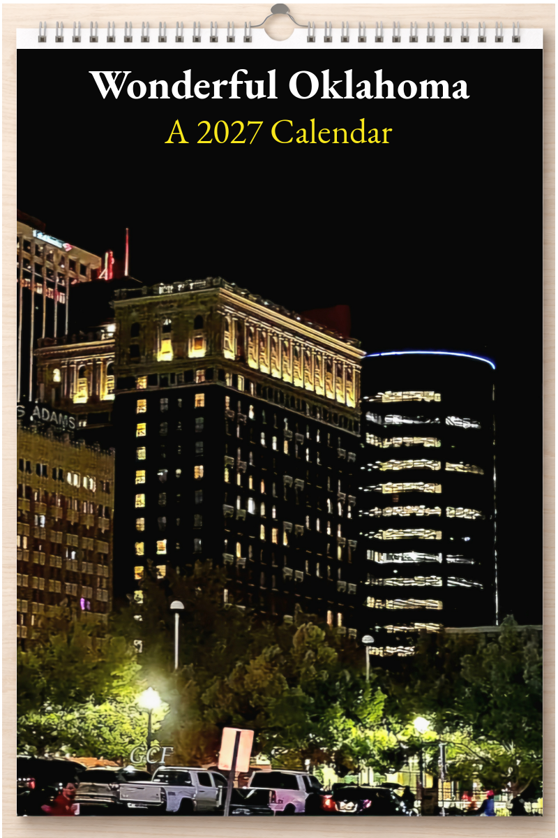 Wonderful Oklahoma: A 2027 Calendar