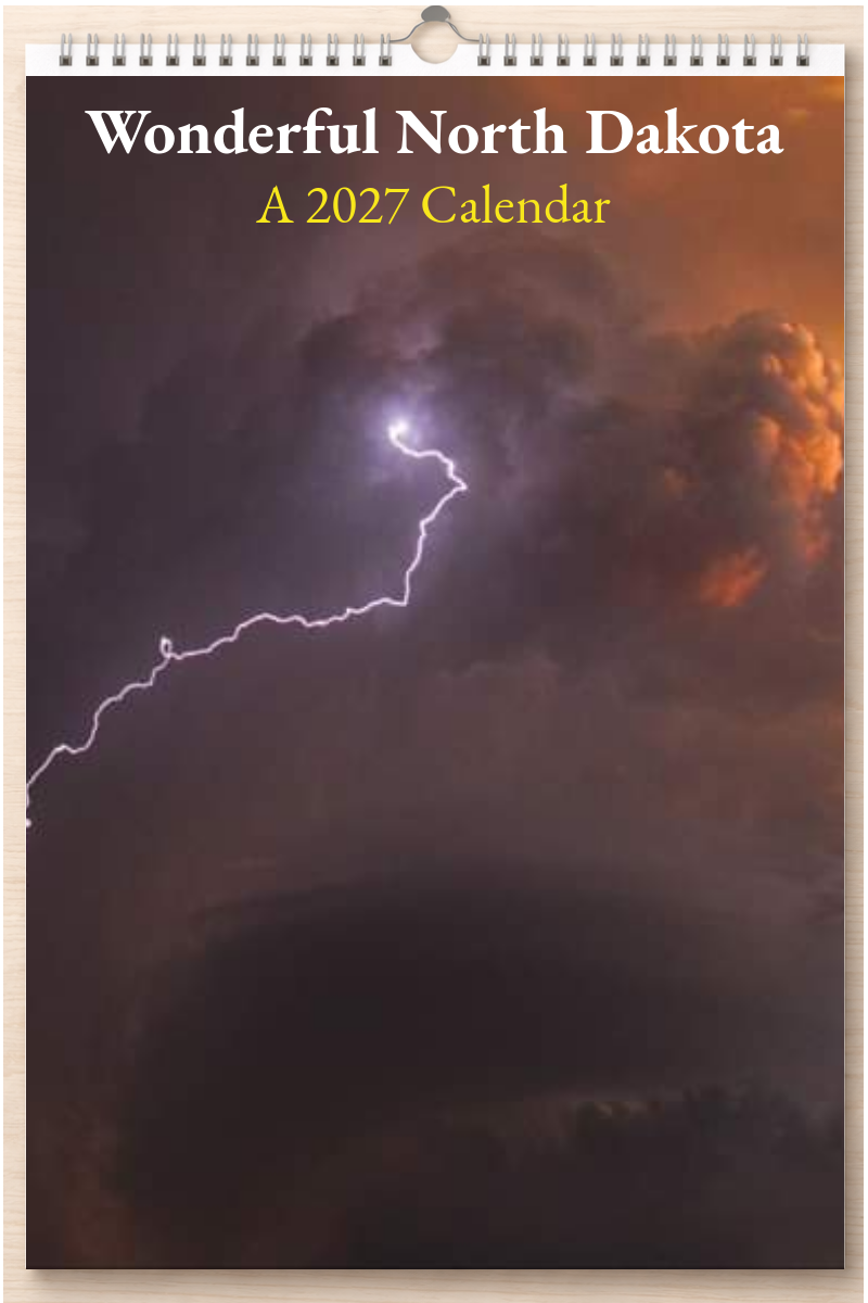 Wonderful North Dakota: A 2027 Calendar