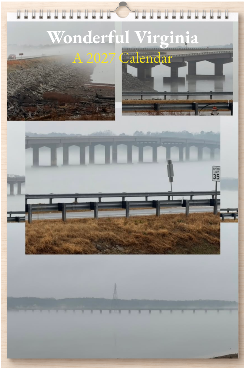 Wonderful Virginia: A 2027 Calendar