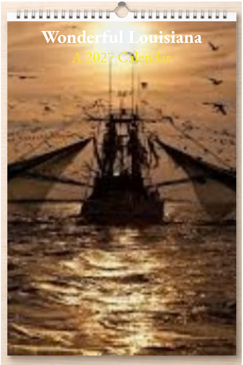 Wonderful Louisiana: A 2027 Calendar