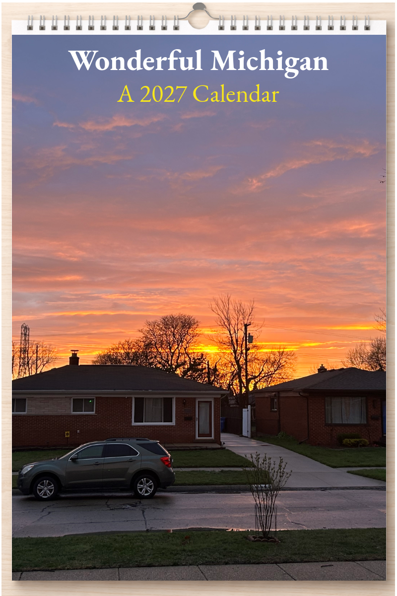Wonderful Michigan: A 2027 Calendar