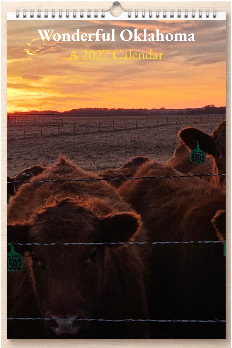 Wonderful Oklahoma: A 2027 Calendar