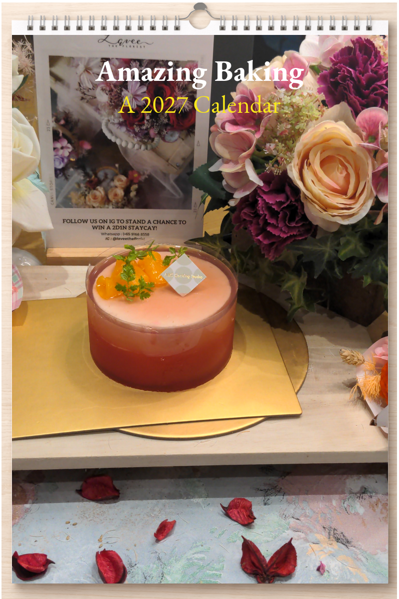 Amazing Baking: A 2027 Calendar