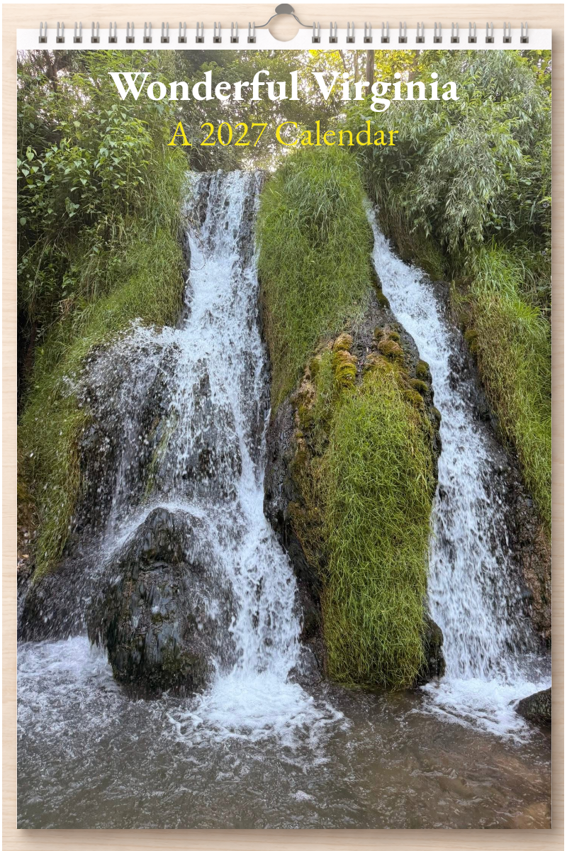 Wonderful Virginia: A 2027 Calendar