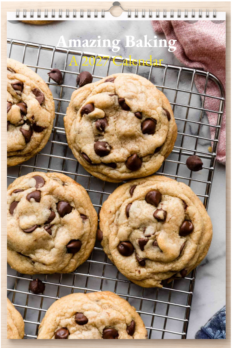 Amazing Baking: A 2027 Calendar