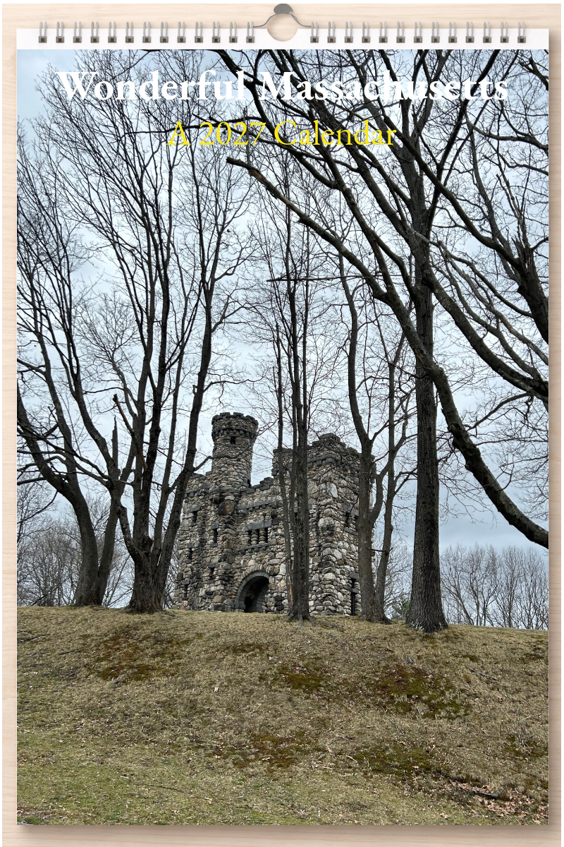 Wonderful Massachusetts: A 2027 Calendar
