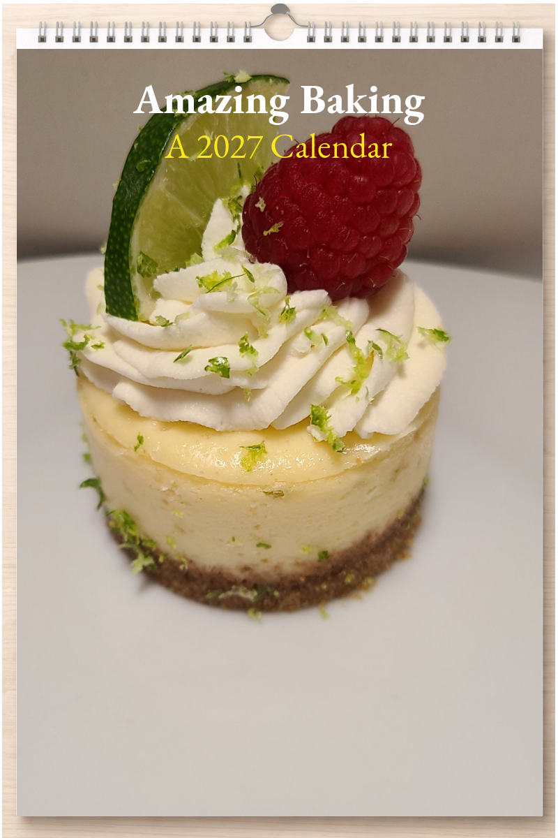 Amazing Baking: A 2027 Calendar