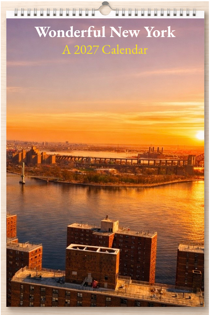 Wonderful New York: A 2027 Calendar