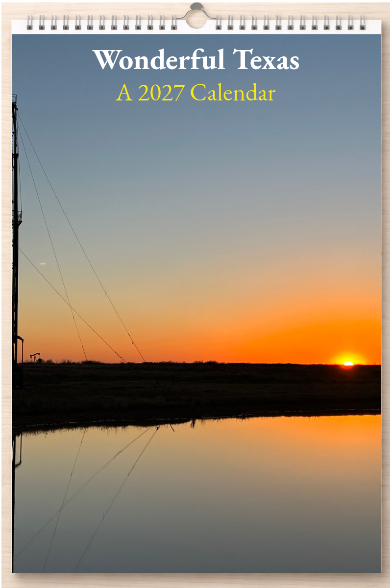 Wonderful Texas: A 2027 Calendar