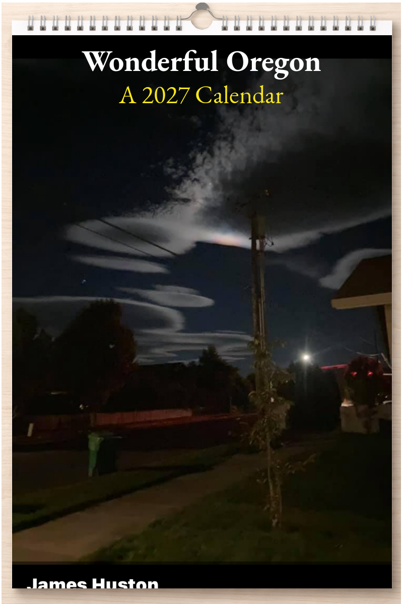 Wonderful Oregon: A 2027 Calendar