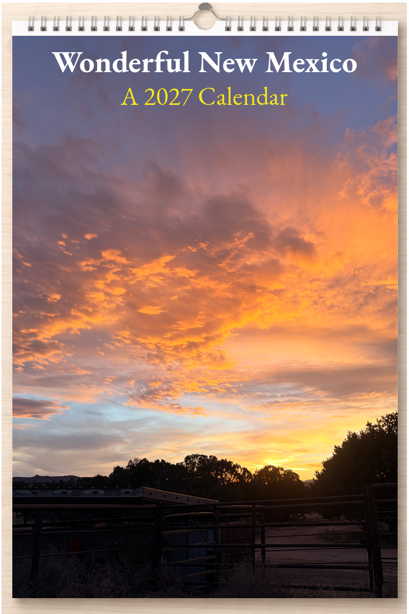 Wonderful New Mexico: A 2027 Calendar