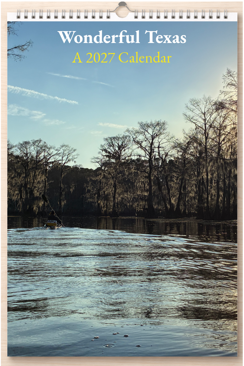 Wonderful Texas: A 2027 Calendar
