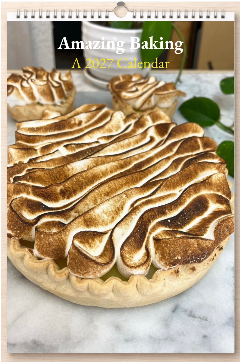 Amazing Baking: A 2027 Calendar