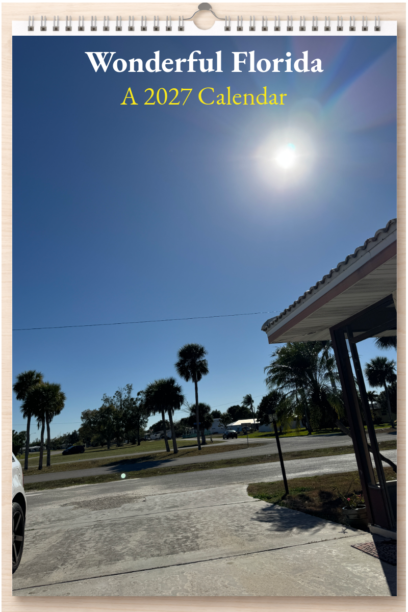 Wonderful Florida: A 2027 Calendar