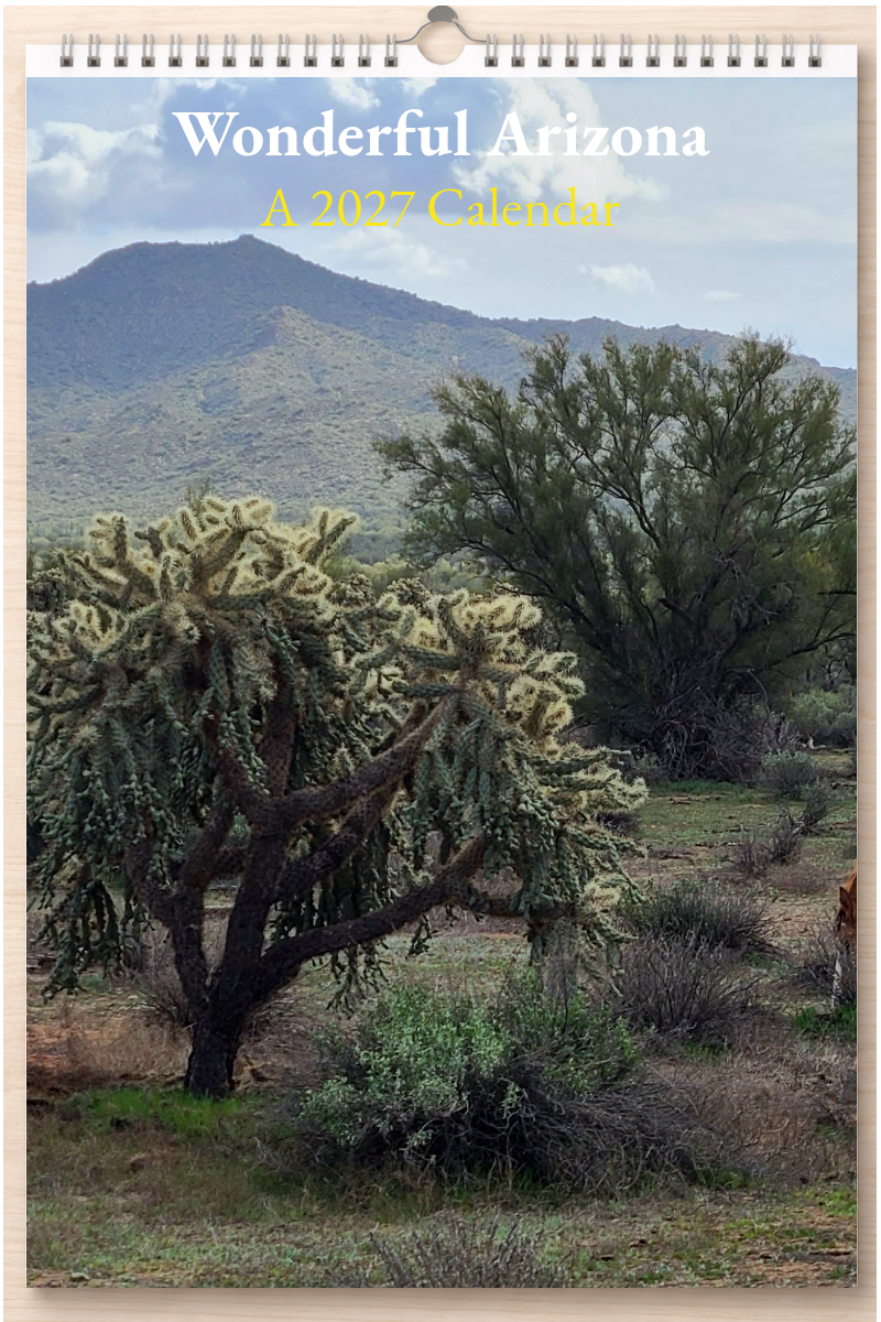 Wonderful Arizona: A 2027 Calendar