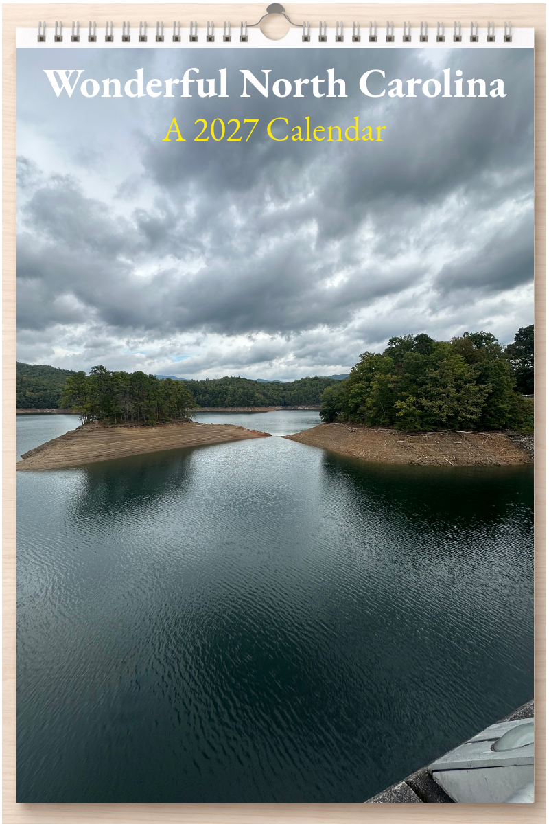 Wonderful North Carolina: A 2027 Calendar