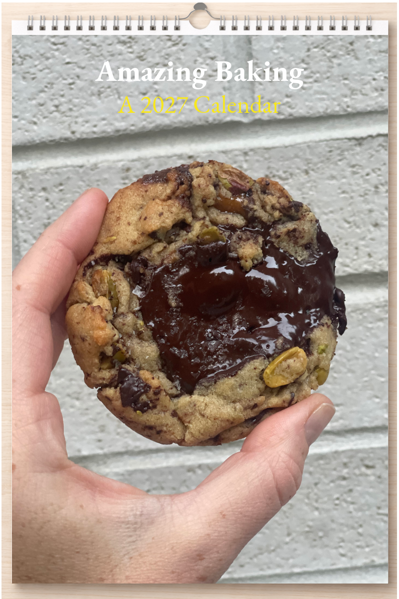 Amazing Baking: A 2027 Calendar