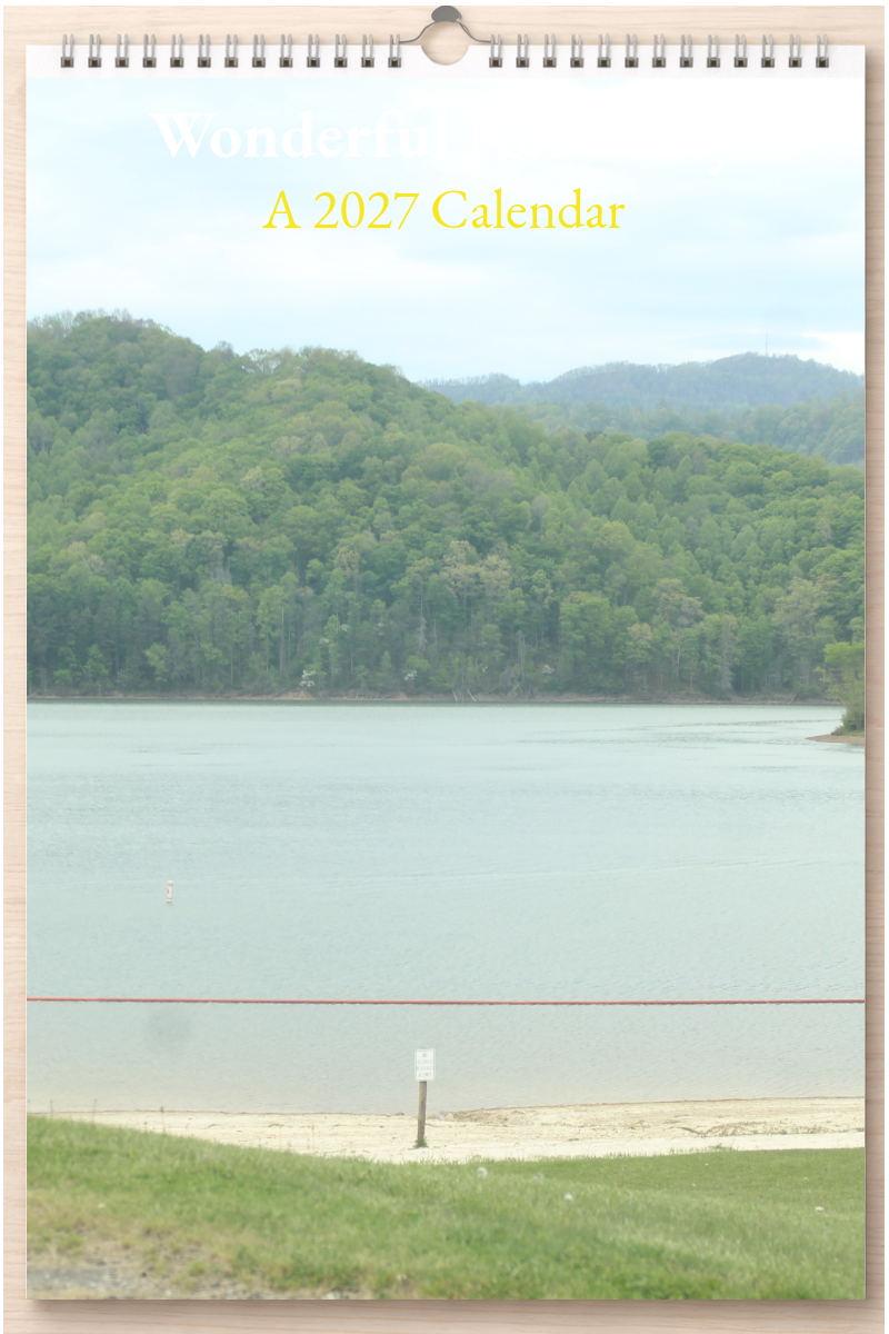 Wonderful Kentucky: A 2027 Calendar