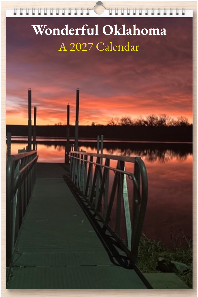 Wonderful Oklahoma: A 2027 Calendar