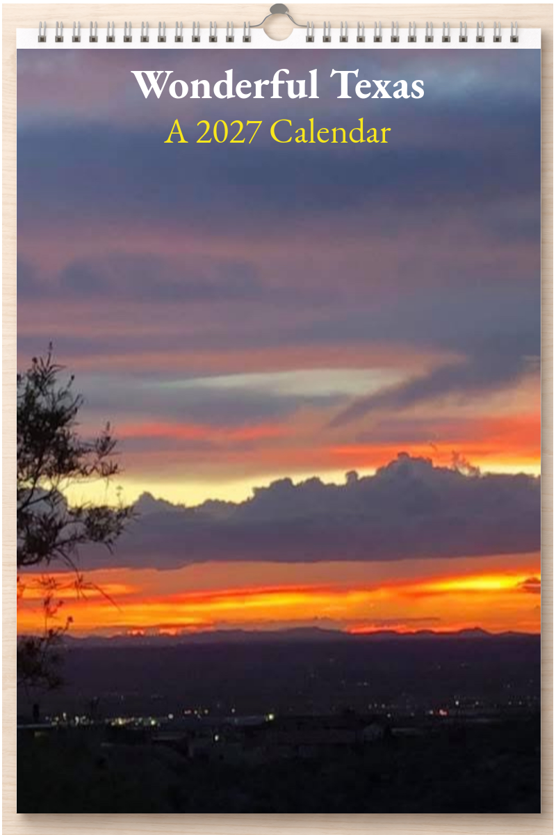 Wonderful Texas: A 2027 Calendar
