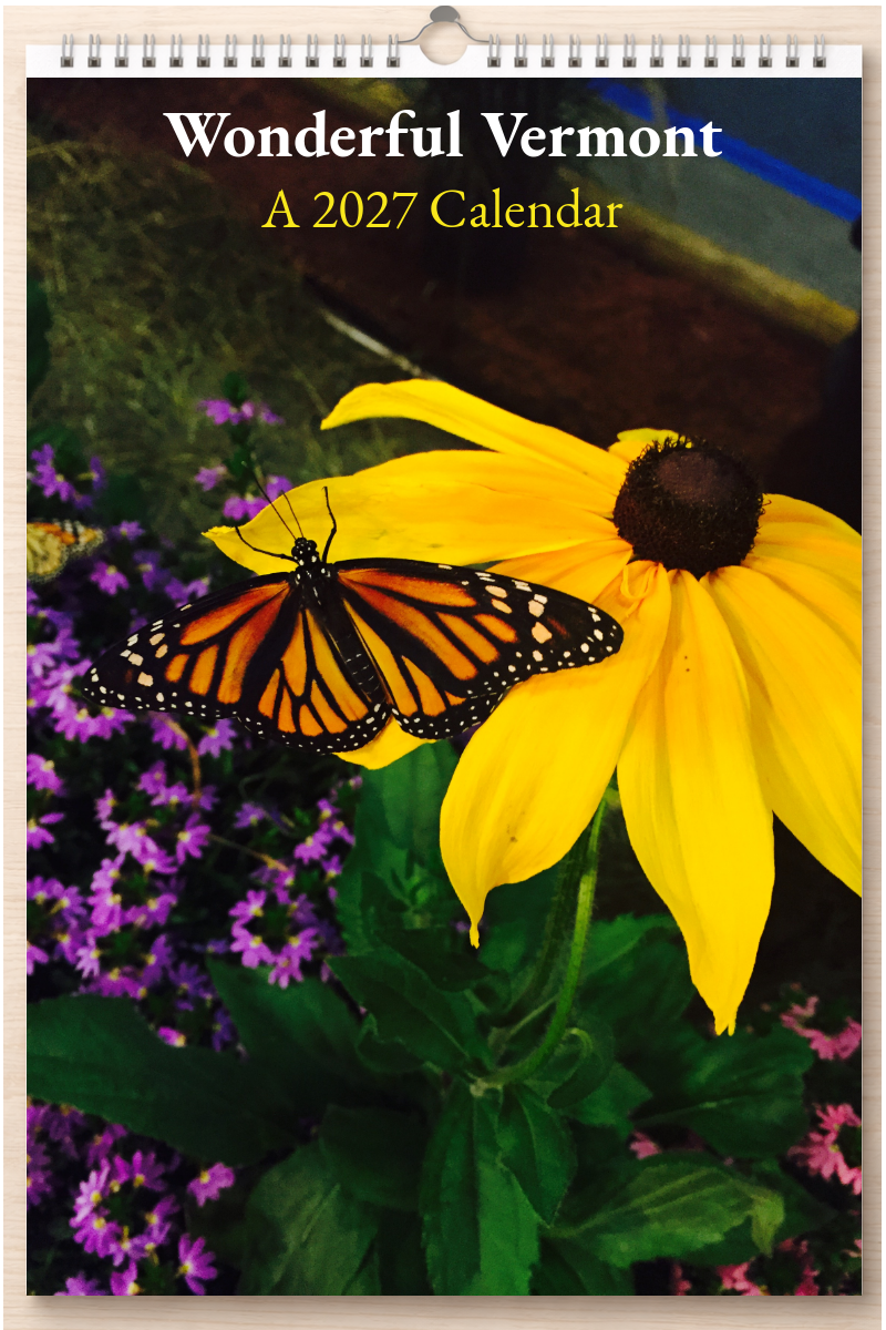 Wonderful Vermont: A 2027 Calendar