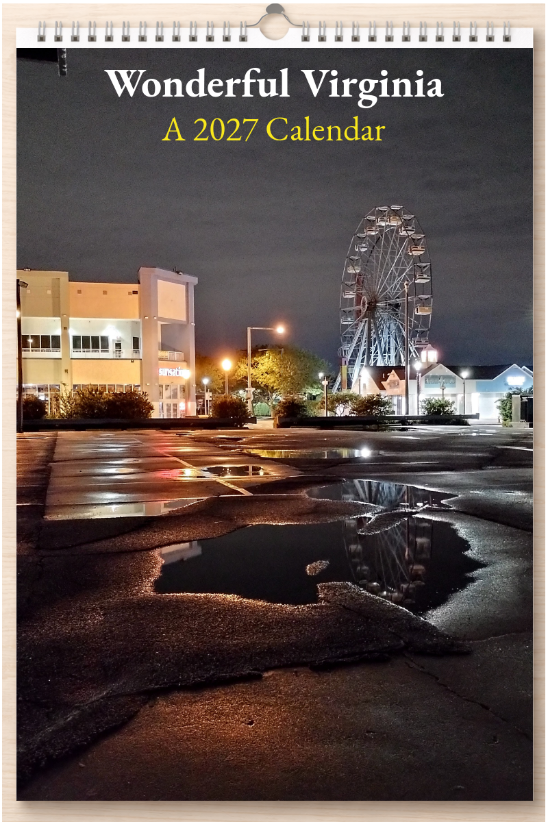 Wonderful Virginia: A 2027 Calendar