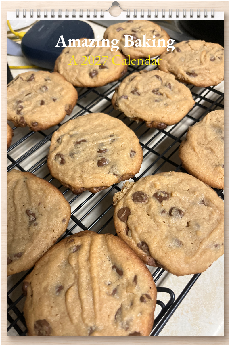 Amazing Baking: A 2027 Calendar