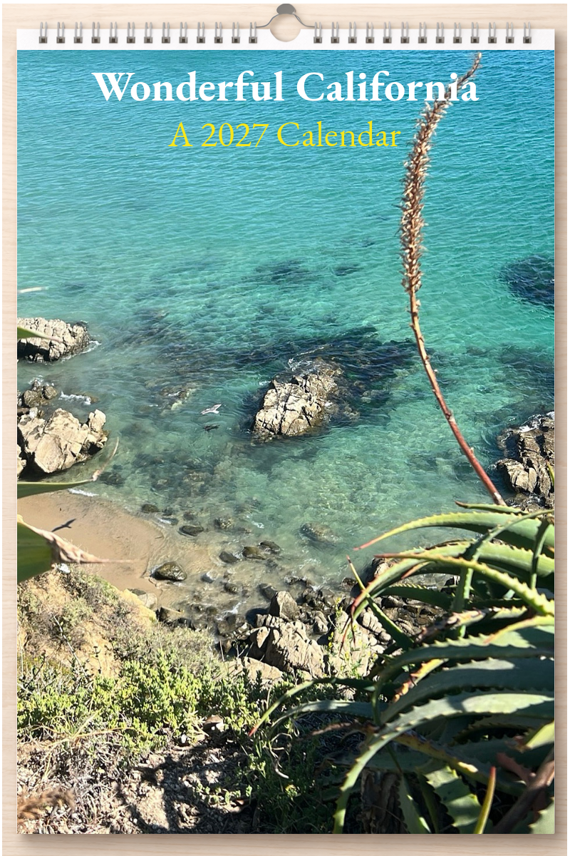 Wonderful California: A 2027 Calendar